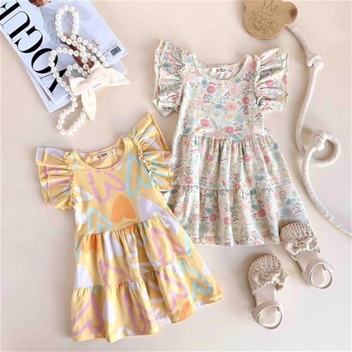 سارافون و پیراهن بچگانه 2 تا 9 سال کد 10626