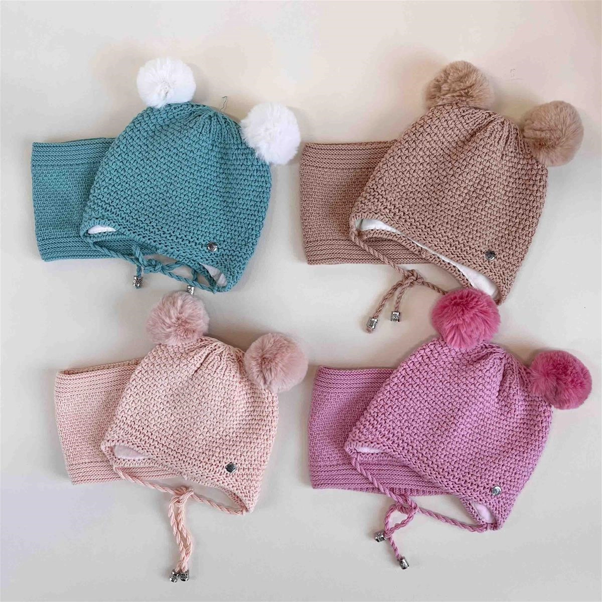 شال کلاه دو پوم شال حلقه ای 1.5 سال تا 10 سال کد 10001 f02c4972-64dc-440a-badd-c559f49a065d.jpg