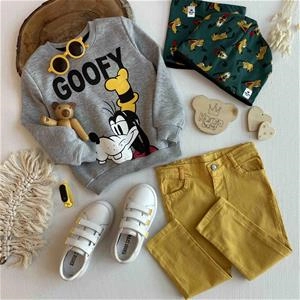 بلوز zara طرح گوفی 4 سال تا 12 سال کد 151390