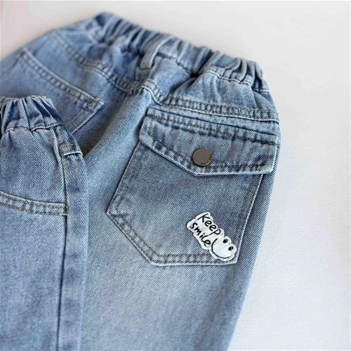 شلوار جین زاپدار بچگانه 2 سال تا 6 سال کد 10163