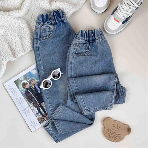 شلوار مام فیت اسپرت 7 تا 14 سال کد 9839