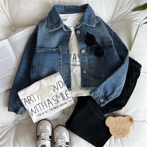 کت جین کوتاه 5 سال تا 15 سال کد 211229