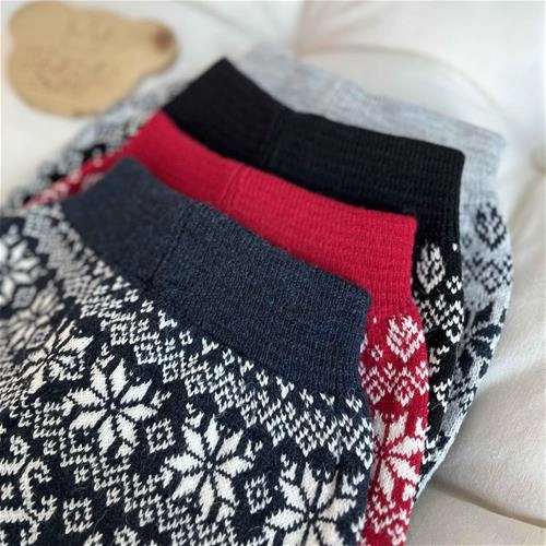 تایت بافت طرح گوزن و برف 5 سال تا 10 سال کد 211381-(211380)