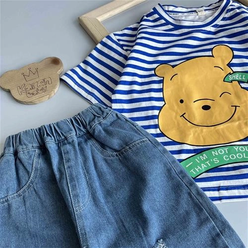 دوتیکه پو راه راه 4 سال تا 10 سال کد 192122