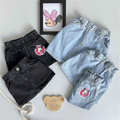 دامن جین طرح مینی 18 ماه تا 6 سال کد 191269