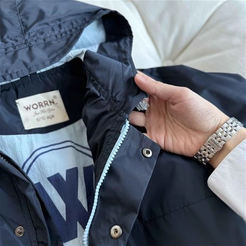 بارانی شمعی کلاهدار 6 سال تا 10 سال کد 211274