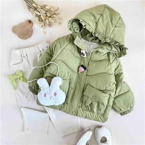 کاپشن بچگانه طرح خرگوش 1.5 تا 6 سال کد 9863