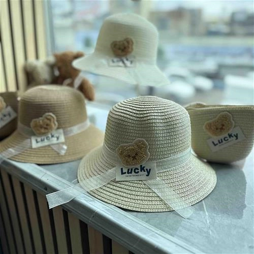 ست کیف و کلاه حصیری تدی 2 سال تا 10 سال کد 214204 ( 214207 )