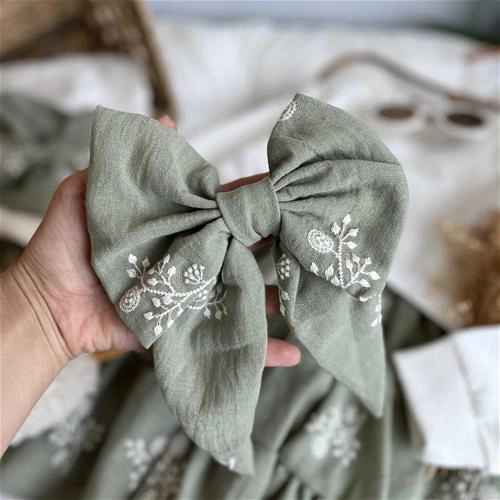 سارافون آستین بلند دورس دامن گل گلی 3 سال تا 7 سال کد 211259