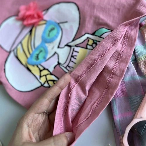 دوتیکه دخترانه 2 سال تا 5 سال کد 191105