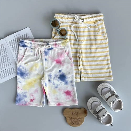 شلوارک رنگ رنگی 2 سال تا 10 سال کد 206337