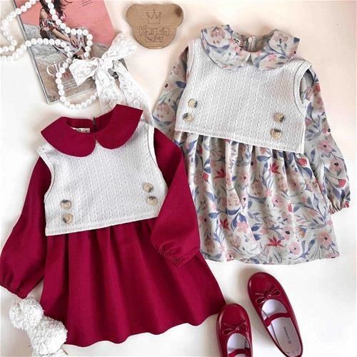 سارافون دوتیکه یقه‌بی‌بی کارن‌بی‌بی 3 سال تا 10 سال کد 10133