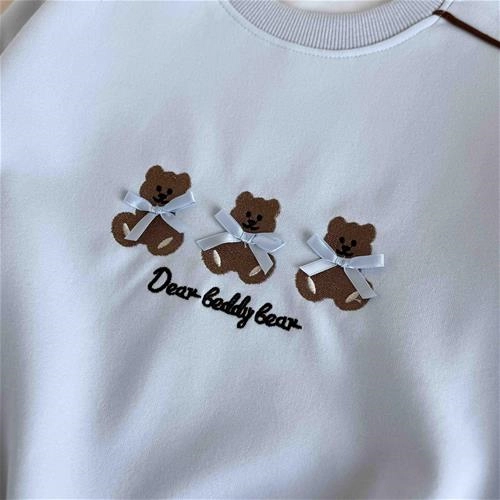 بلوز دورس طرح خرس 8 سال تا 12 سال کد 9821