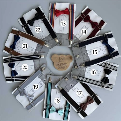 ست ساسبند و پاپیون فری سایز کد 204100