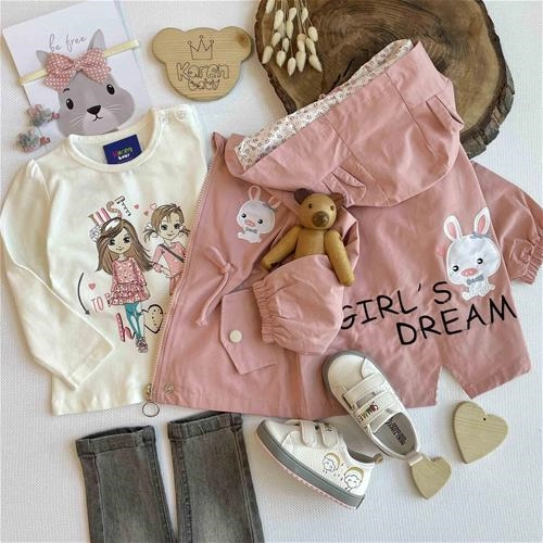 بارانی طرح خرگوش 2/5 سال تا 7 سال کد 152227