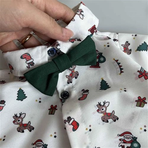 چهارتیکه کریسمس بادی‌دار طرح متوسط 3 ماه تا 1/5 سال کد 201466