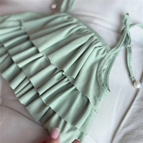 تاپ بند دار بچگانه  کارن بی بی 3 سال تا 10 سال کد 9595 (223102)