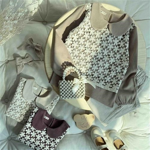 بلوز کبریتی قلاب بافی کارن بیبی 6 سال تا 14 سال کد 213116