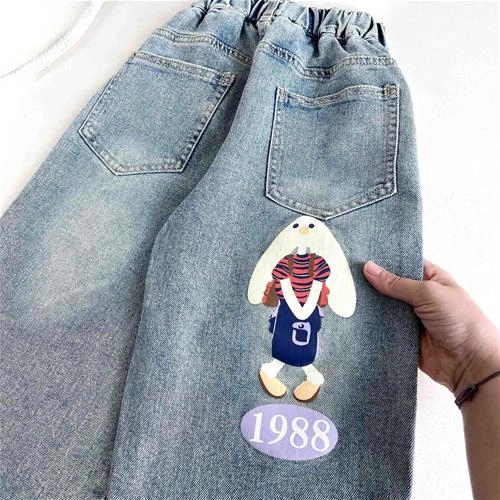 شلوار جین خرگوش 6 سال تا 10 سال کد 10162