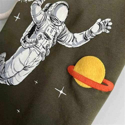 بلوز طرح فضانورد 4 سال تا 10 سال کد 181444-181454