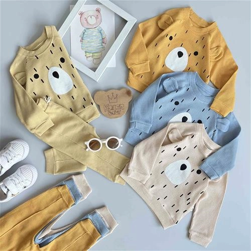 دو تیکه خرس برجسته 6 ماه الی 18 ماه کد 201119