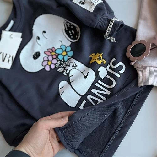 تونیک طرح اسنوپی 18zara ماه تا 5 سال کد 181340