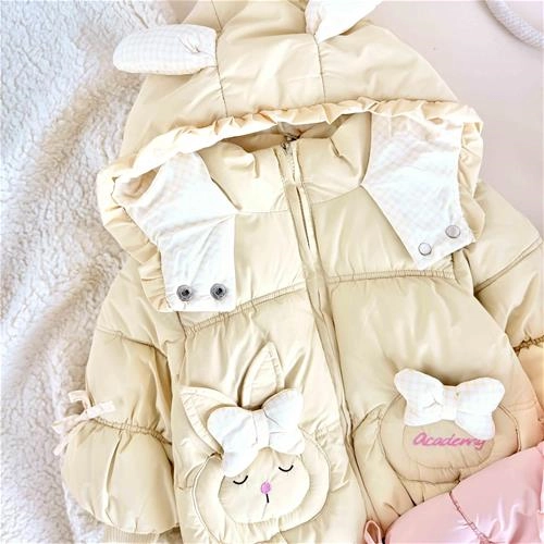 کاپشن بچگانه طرح خرگوش 1 تا 5 سال کد 10751