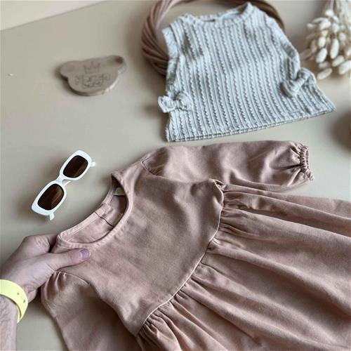 سارافون دوتیکه کتان 1 سال تا 4 سال کد 171196