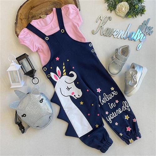 دوتیکه سرهم طرح پونی ۲ سال تا ۵ سال کد 141155