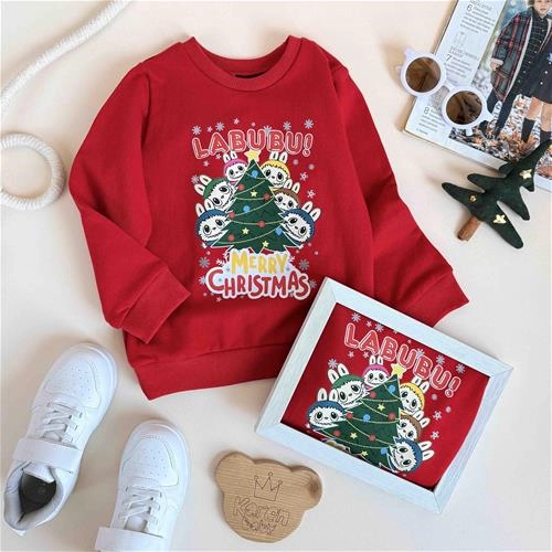 بلوز قرمز لبوبو 3 سال تا 8 سال کد 10089