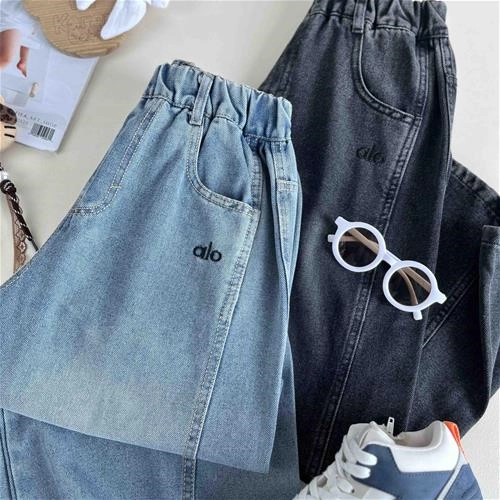 شلوار جین شافل بگ طرح (alo) 9 سال تا بزرگسال کد 10333