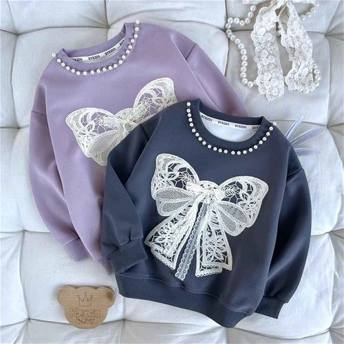 بلوز بچگانه دورس طرح پاپیون 5 تا 9 سال کد 9912