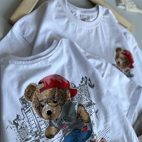 تیشرت طرح تدی 7 سال تا 14 سال کد 191188