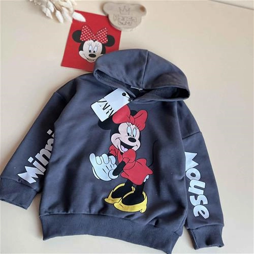 دوتیکه هودی شلوار طرح مینی زارا 2 سال تا 8 سال کد 171337