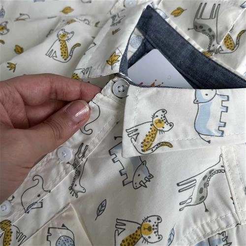 شومیز طرح حیوانات 1 سال تا 7 سال کد 192103