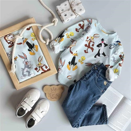 بلوز طرح حیوانات 3 سال تا 10 سال کد 171259