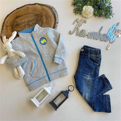 سویشرت پسرانه طرح دایناسور صفر تا ۱سال کد 922364