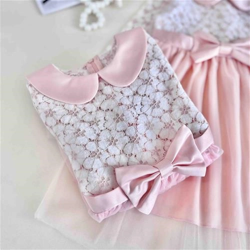 سارافون بچگانه دانتل کارن بی بی 4 تا 10 سال کد 10376