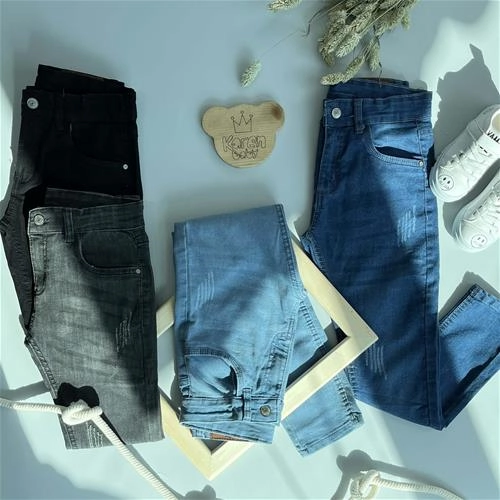 شلوار جین 8 سال تا 18 سال کد6170 (182106)