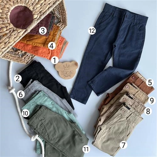 شلوار کتان 2 سال تا 7 سال کد8031 202117