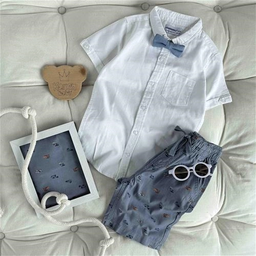 شلوارک طرح ماشین 6 سال تا 15 سال کد 9509 (222129)