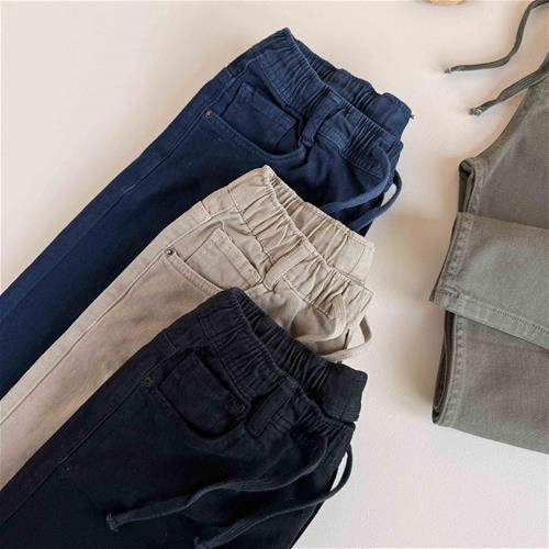 شلوار کتان کمر کش 2 سال تا 15 سال کد 9904