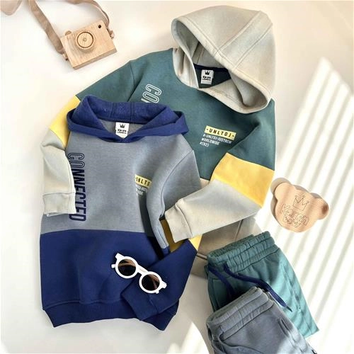 دوتیکه هودی شلوار توکرکی بچگانه 6 تا 10 سال کد 9983