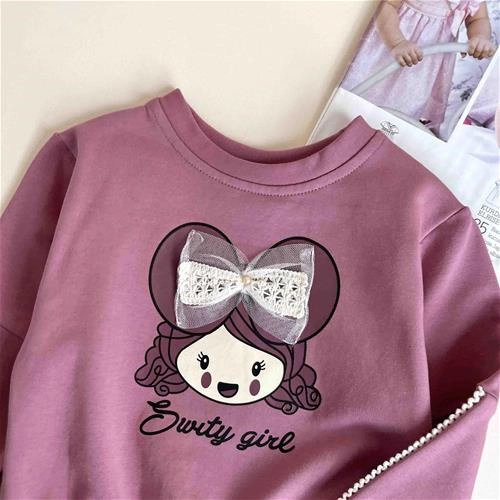 بلوز تو کرکی طرح دختر 3 سال تا 6 سال کد 10053