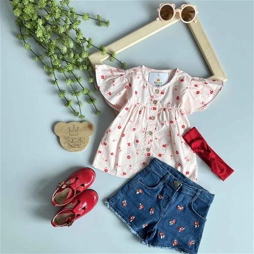 شورتک گلدوزی  1 سال تا 4 سال کد 191231