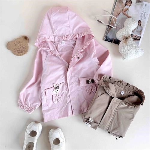 بارانی بچگانه طرح خرگوش 1.5 سال تا 6 سال کد 9700