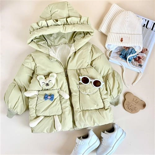 کاپشن خرس پاپیون دار 1.5 سال تا 6 سال کد 9923