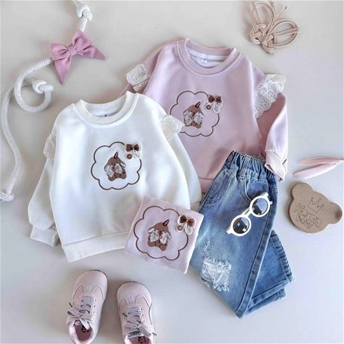 بلوز دورس طرح خرگوش بچگانه 1.5 سال تا 5 سال کد 10174