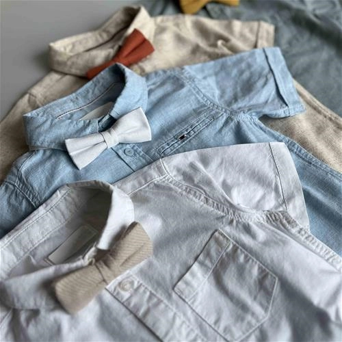 پیراهن آستین کوتاه 3 سال تا 12 سال کد 206103