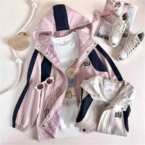 بارانی طرح قلب بچگانه 7 سال تا 12 سال کد 10234